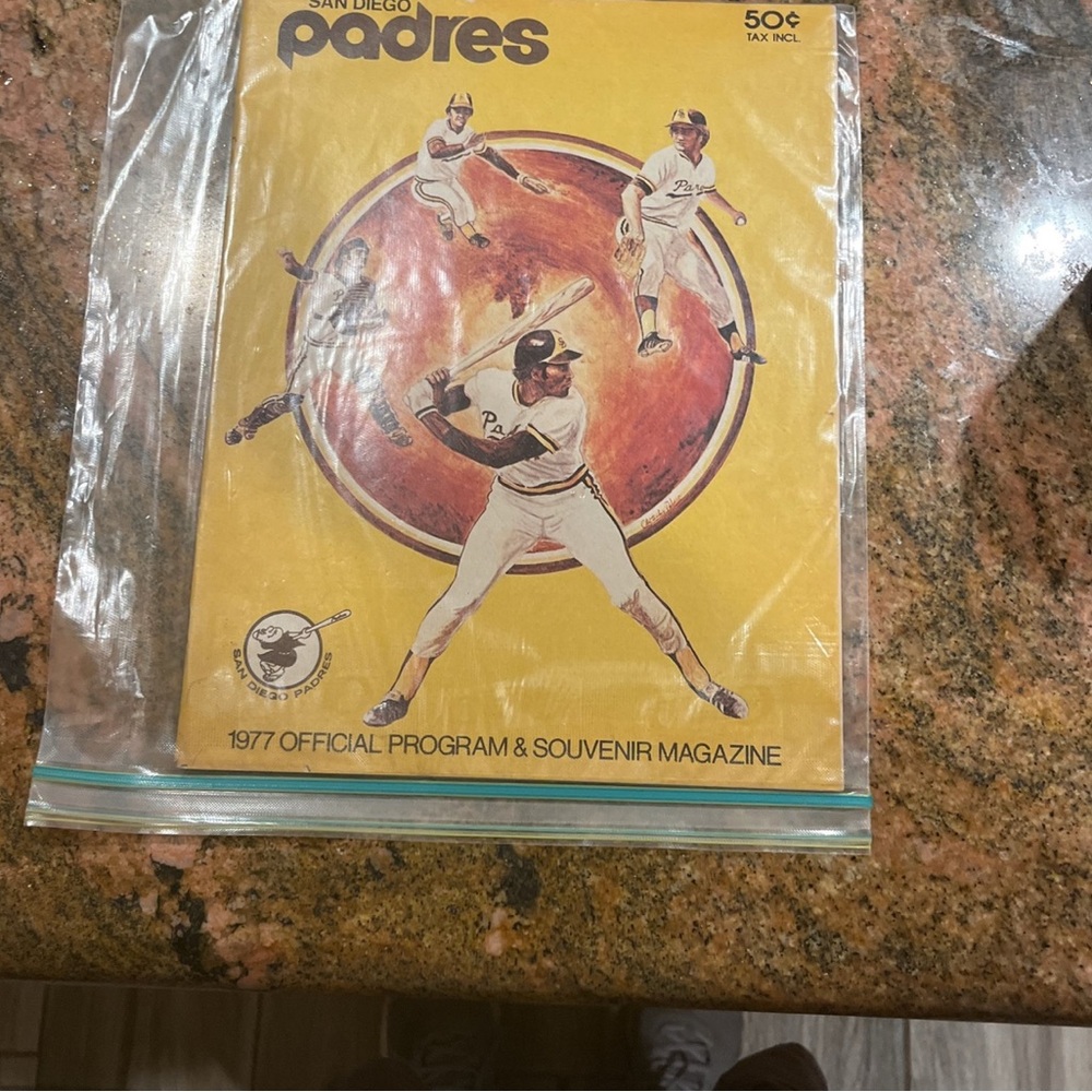 San Diego Padres 1977 Souvenir Program
